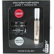 Dr. Brandt Microdermabrasion Polish + Moisture Kit for Normal to Dry Skin